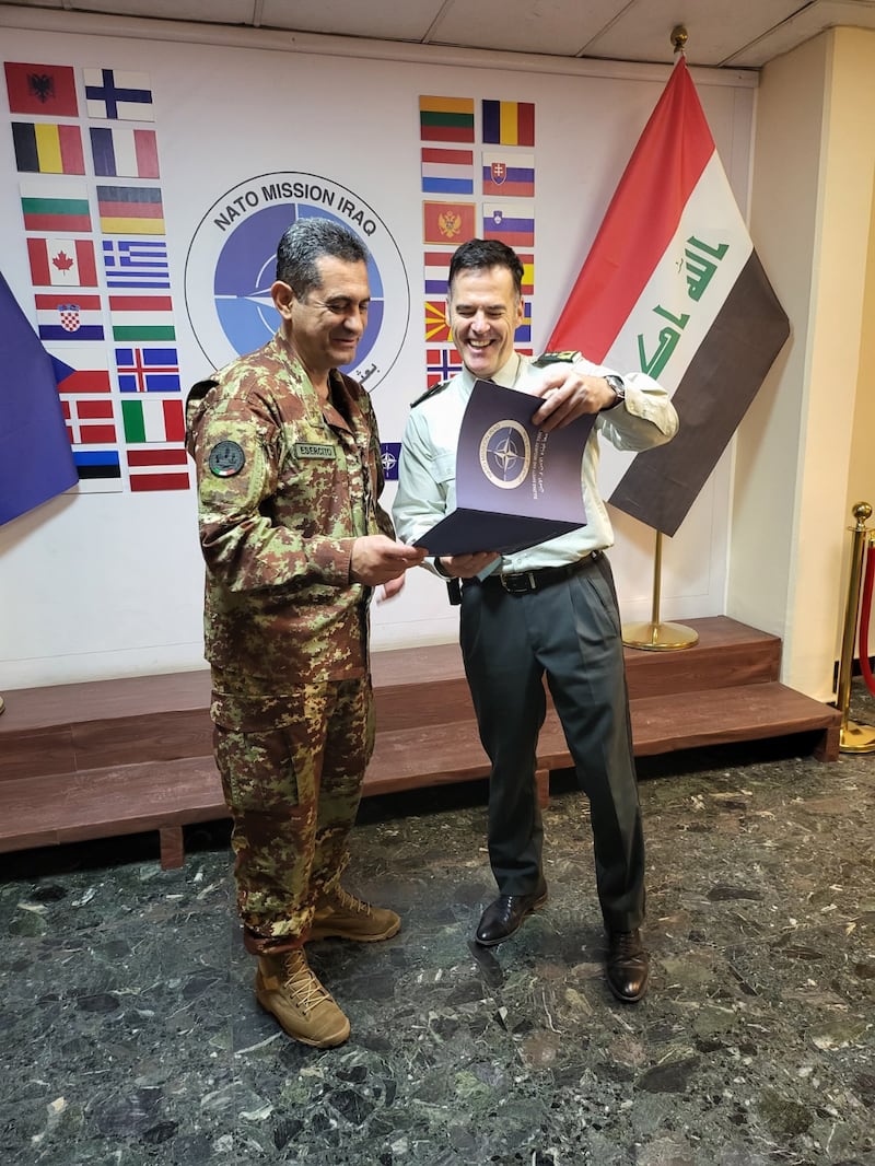 Comandante Figliolo, la tre giorni in Iraq tra incontri istituzionali e visita ai militari italiani 1