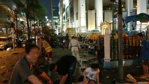 Attentato in centro a Bangkok 9