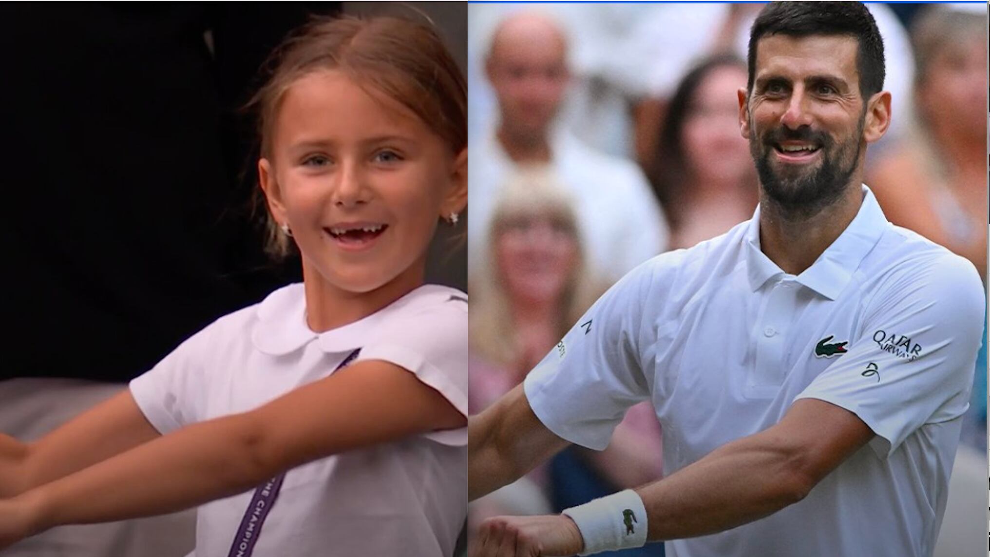 Cos'è il Pumpaj, il balletto virale di Djokovic con la figlia Tara