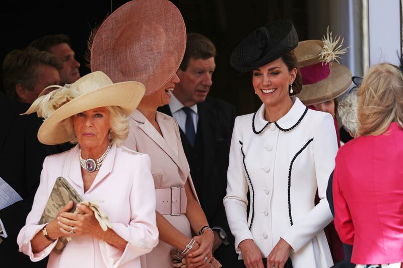 Kate Middleton alla parata per l'Ordine della Giarrettiera: foto 1