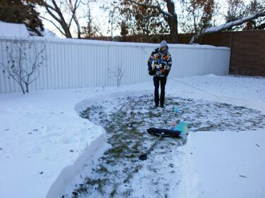 Un igloo fai da te: la creazione di Daniel Gray 1