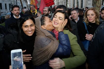 La Boldrini al corteo antirazzista di Milano 4