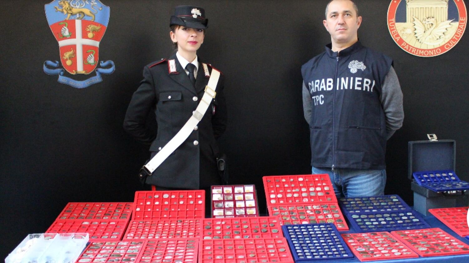 Monete e reperti archeologici per tre milioni di euro: scoperto un traffico illecito