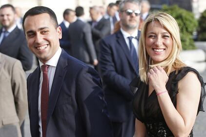 Salvini-Di Maio e le fidanzate al Quirinale per le celebrazioni del 2 giugno 2
