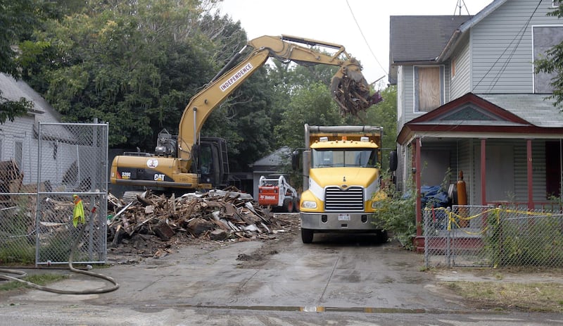 La demolizione della casa di Ariel Castro