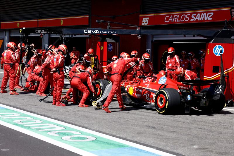 pit ferrari