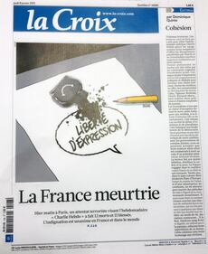 Charlie Hebdo, le prime pagine della stampa francese 7