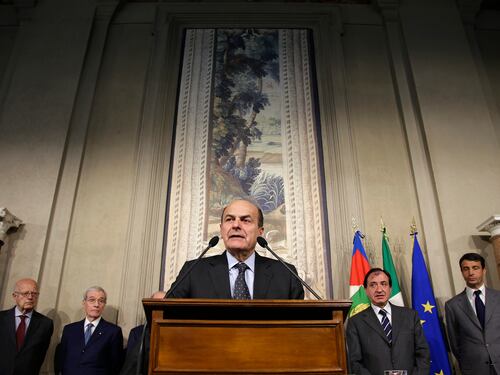 Governo, Napolitano dà l'incarico a Bersani