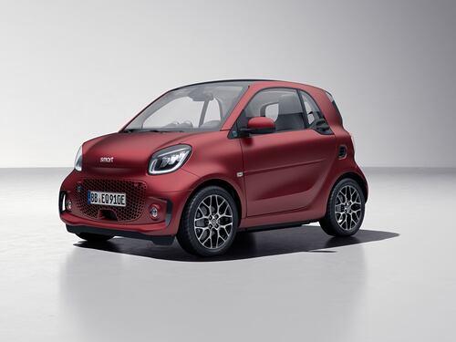 Smart EQ fortwo racingred, 250 esemplari unici: guarda le foto