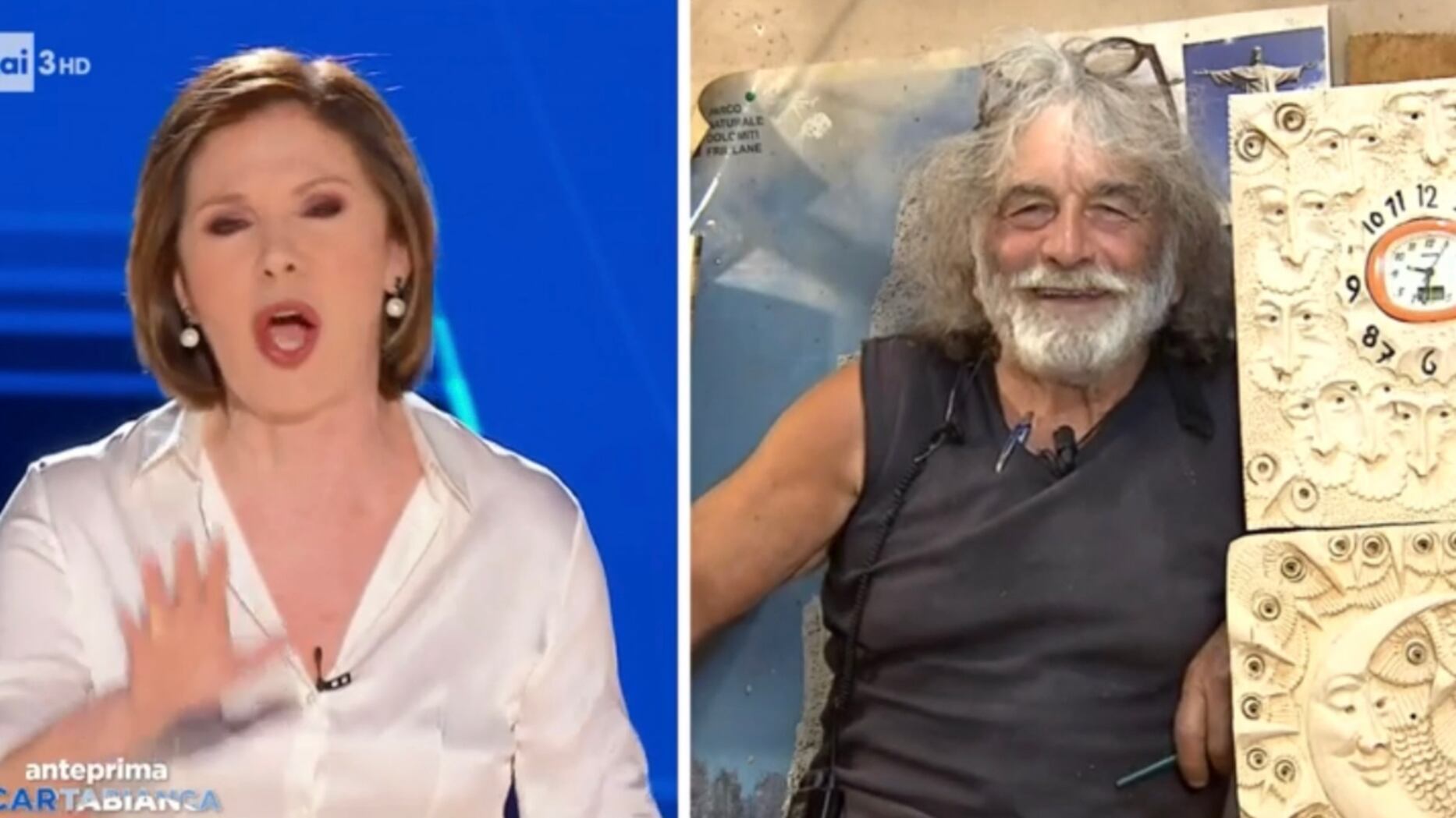 "Intervento estetico? Me ne farei uno speciale...". Mauro Corona mette in imbarazzo la Berlinguer