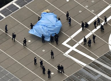 Drone radioattivo a Tokyo 4
