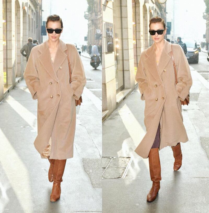 Milano Fashion Week 2019: Irina Shayk fa shopping nelle boutique di Milano 1