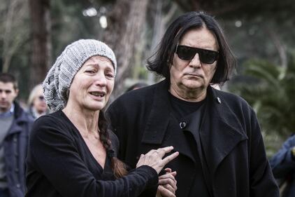 I funerali di Pino Daniele al Divino Amore a Roma 19