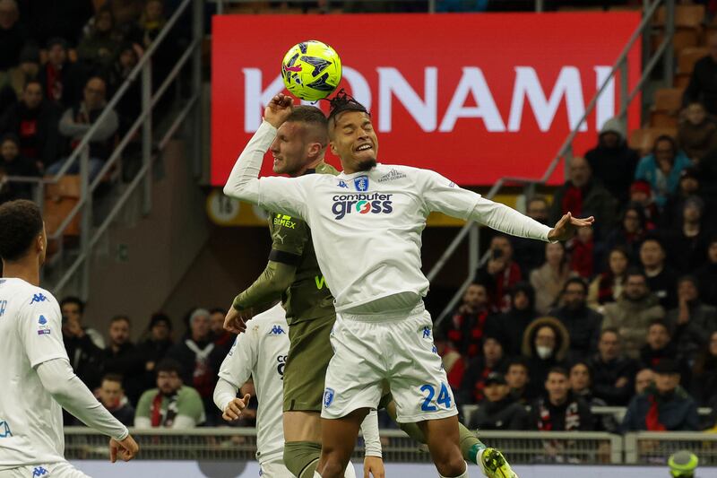 Ebuehi rigore Milan Empoli
