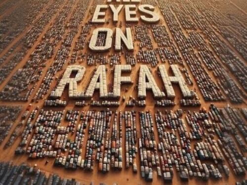 "All eyes on Rafah". La vita vale un like