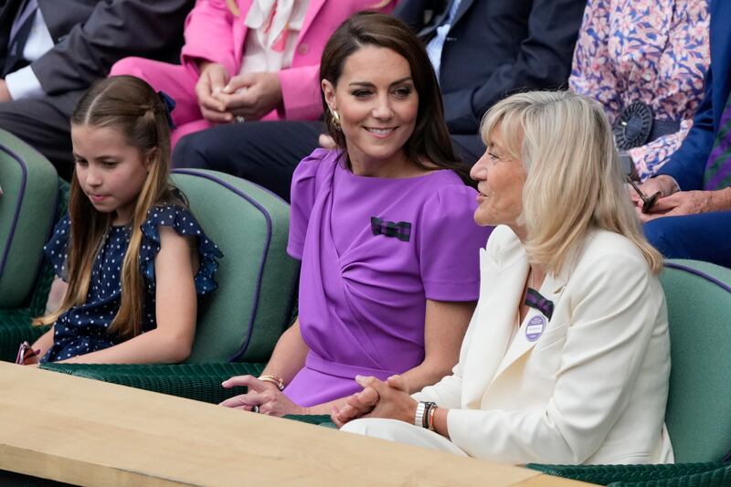 Kate Middleton al torneo maschile di Wimbledon 2024  7