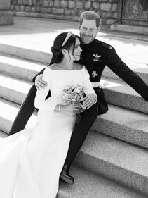 Meghan Markle e il Principe Harry al Royal Wedding 6