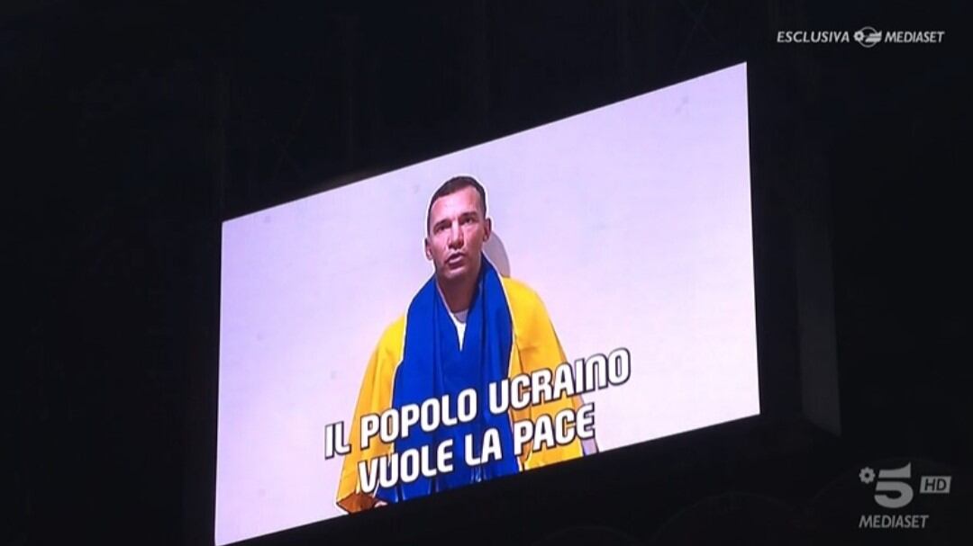 "Fermiamo questa guerra": il videomessaggio di Shevchenko prima del derby