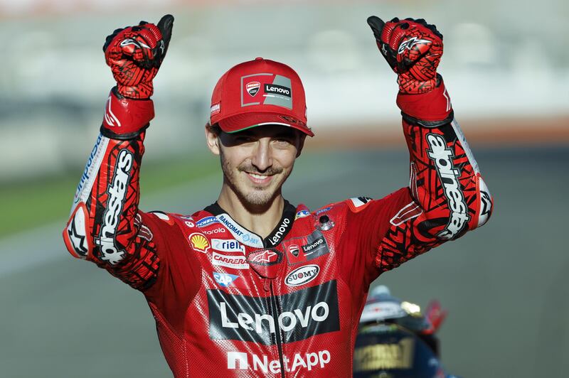 Il trionfo mondiale di Pecco 3