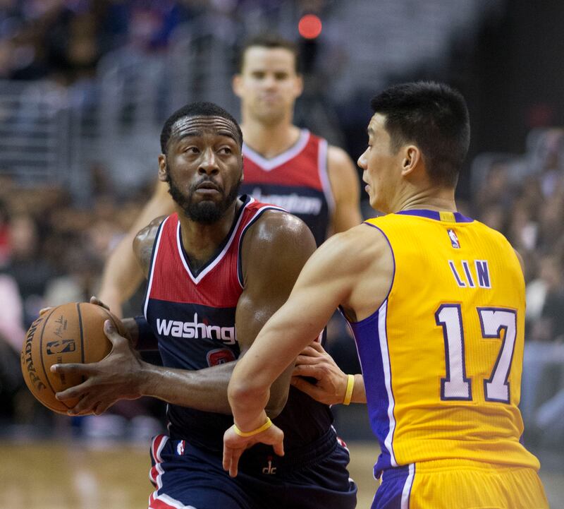Jeremy Lin John Wall 2014