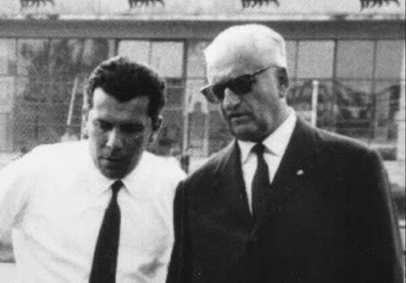Aurelio Lampredi ed Enzo Ferrari