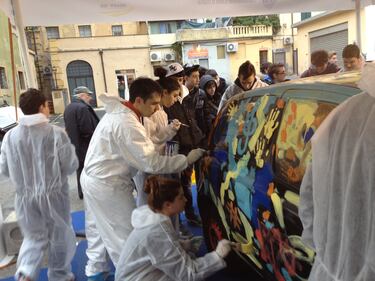 "Crash Art", come nasce un'opera d'arte 1