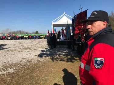 Le celebrazioni alla foiba di Basovizza 2