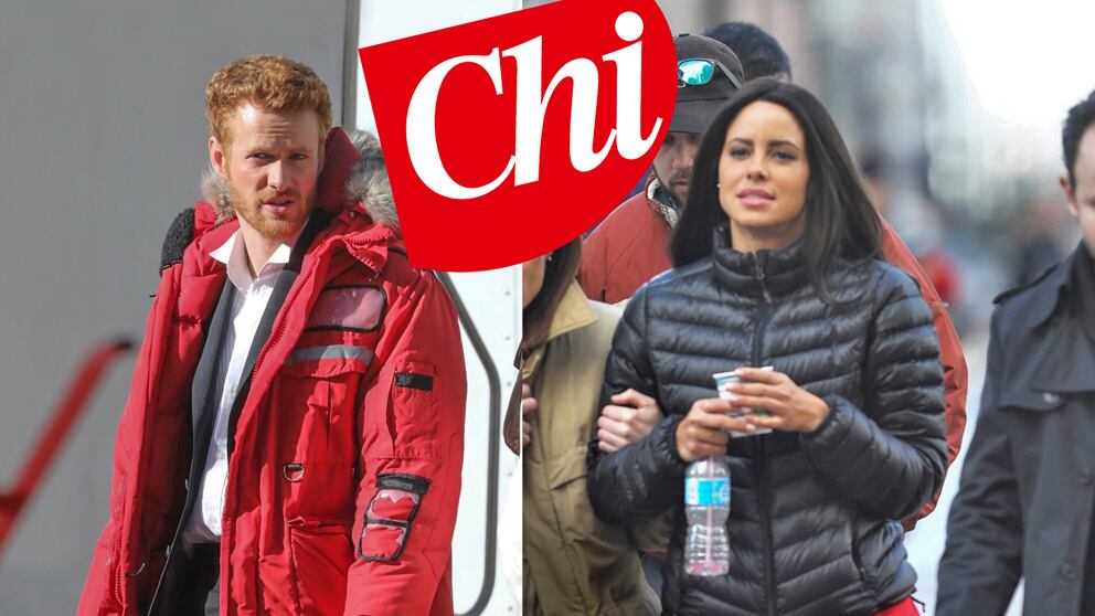 Le prime immagini del film sull'amore tra il principe Harry e Meghan