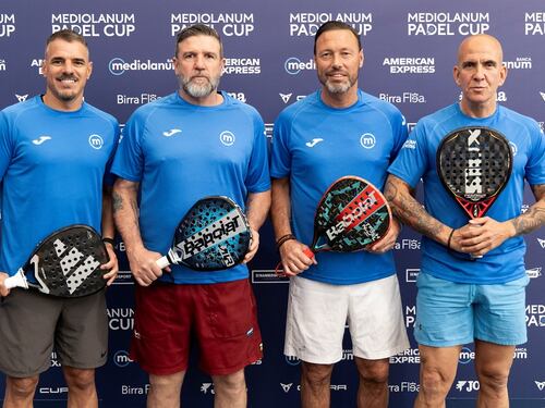 Padel: la Lazio vince il 'derby prima del derby' dei grandi calciatori