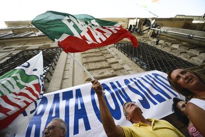 In piazza per Berlusconi 5