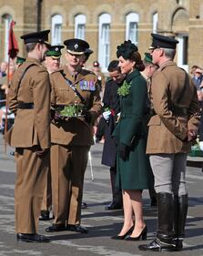 Kate Middleton per la Irish Guards nel giorno di San Patrizio  10