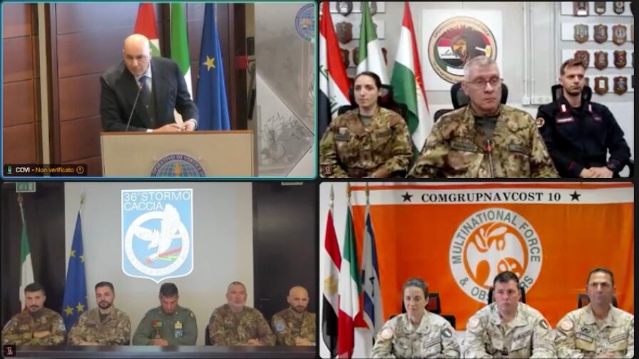 Gli auguri del Presidente Mattarella e del Ministro Crosetto ai nostri militari