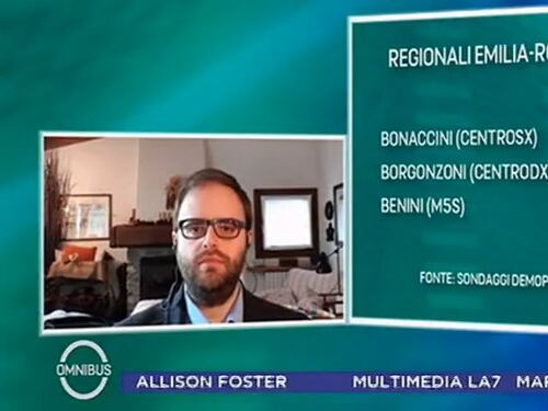 Elezioni Emilia-Romagna, la sinistra trema: ''Partita contendibile''