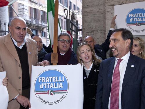 Parte la sfida della destra Pdl «Fratelli d'Italia» punta al 7%
