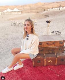 Chiara Ferragni sexy in Marocco 3