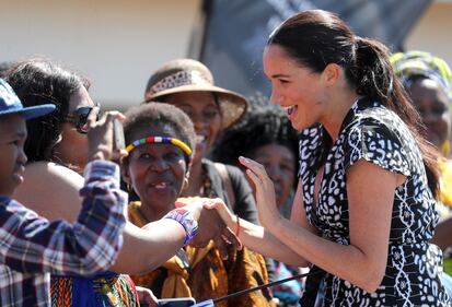 Meghan Markle e il Principe Harry arrivano in Sudafrica: foto 4