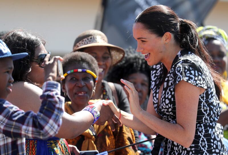 Meghan Markle e il Principe Harry arrivano in Sudafrica: foto 4