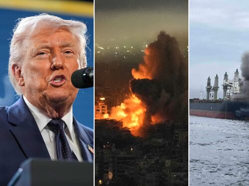 Missile colpisce la base italiana a Erbil, Crosetto: "Non ci sono vittime". Trump: "Non abbiamo ancora finito". In fiamme due petroliere al largo dell'Iraq
