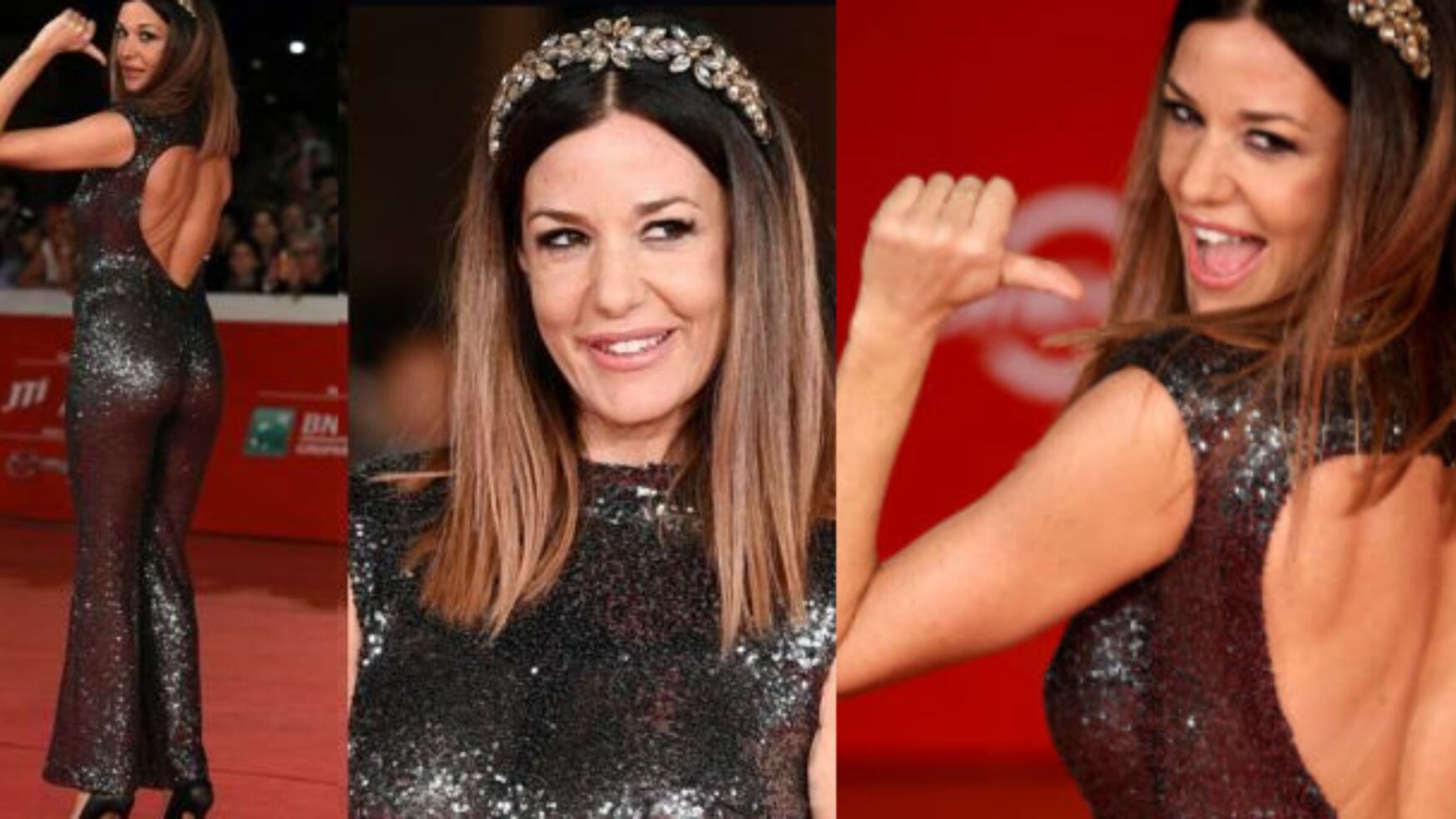 Dopo l'addio alla tv, Alessia Fabiani sorprende al Festival del Cinema di Roma