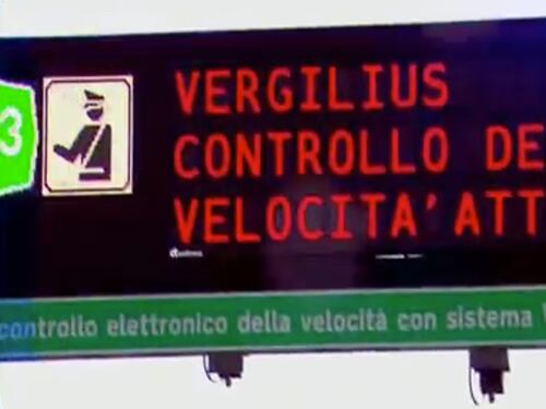 Multe, velocità e strade: tutto quello che c'è da sapere su Vergilius