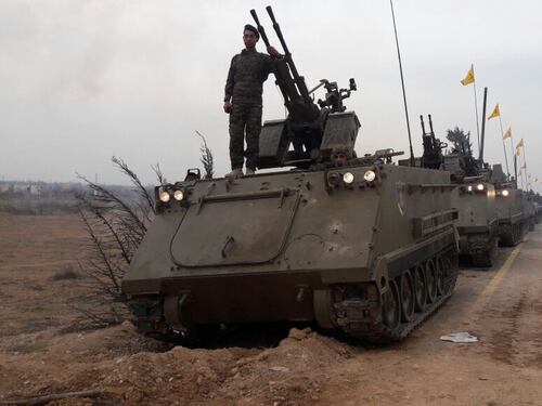 Siria, Hezbollah in guerra con i blindati Usa