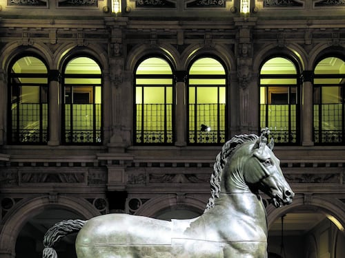 Il cavallo del Canova ritorna a Milano