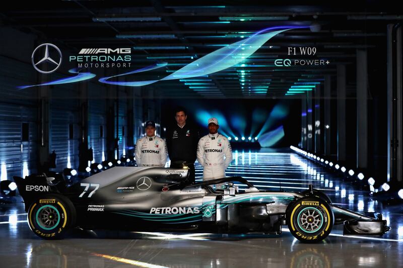 La Mercedes esce allo scoperto: ecco le foto della nuova W09 8