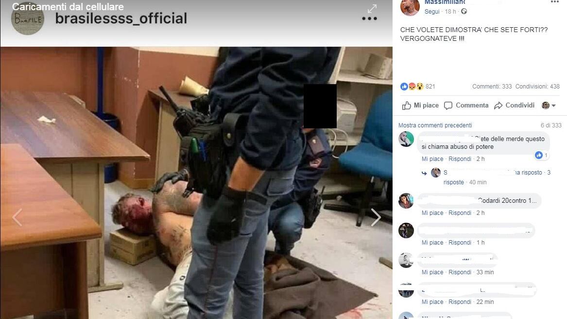 "Te magno a mozzichi", poi il sangue: giallo sul fermo del 'Brasiliano'