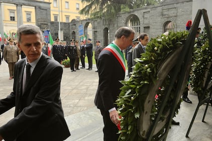 Festa della Liberazione: Giuseppe Conte all'Altare della Patria 1