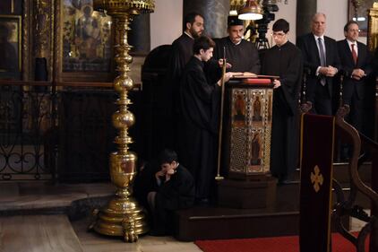 Così le chiese ortodosse celebrano l'Epifania a Istanbul 18