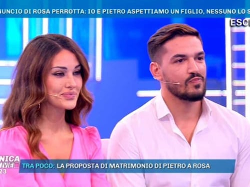 Uomini e donne, Rosa e Pietro festeggiano la loro unione: "2 anni e un figlio fa..."
