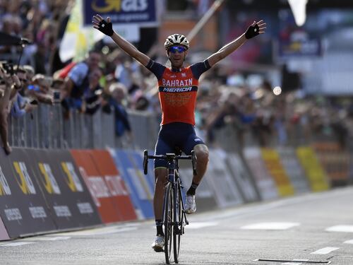Nibali, un altro sprint nella notte degli Oscar che premia i campioni