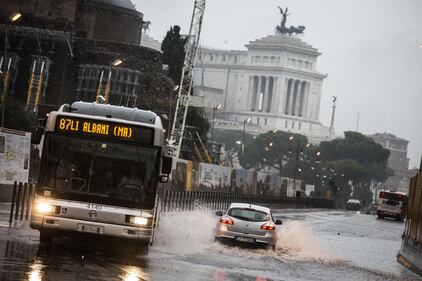 Roma sommersa dall'acqua 9