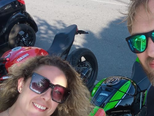 Doppia tragedia a Ladispoli: Gioia Fioravanti muore in moto a 36 anni, due giorni prima del funerale del compagno